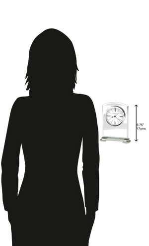 Hekman Furniture 645770 Corsica Tabletop Clock - Elegant Jade Glass Design With Quartz Movement, Ideal For Any Room  Corsica Tabletop Clock 645770