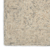 Nourison Vail VAI05 Handmade Tufted No Border Indoor Only Modern  Rug Beige Grey, Beige Grey 100% Wool 99446794895