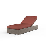 Coronado Adjustable Chaise in Canvas Henna w/ Self Welt SW2101-9-5407 Sunset West