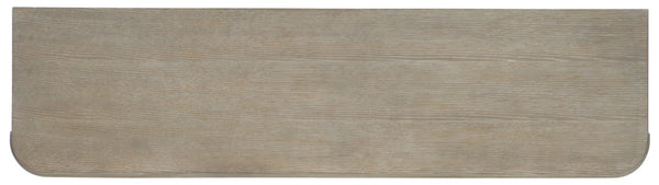 Hooker Furniture Affinity Dresser — Greige Quartered Oak With 8 Felt-Lined Drawers, Jewelry Tray & Pewter Pulls 6050-90002-GRY