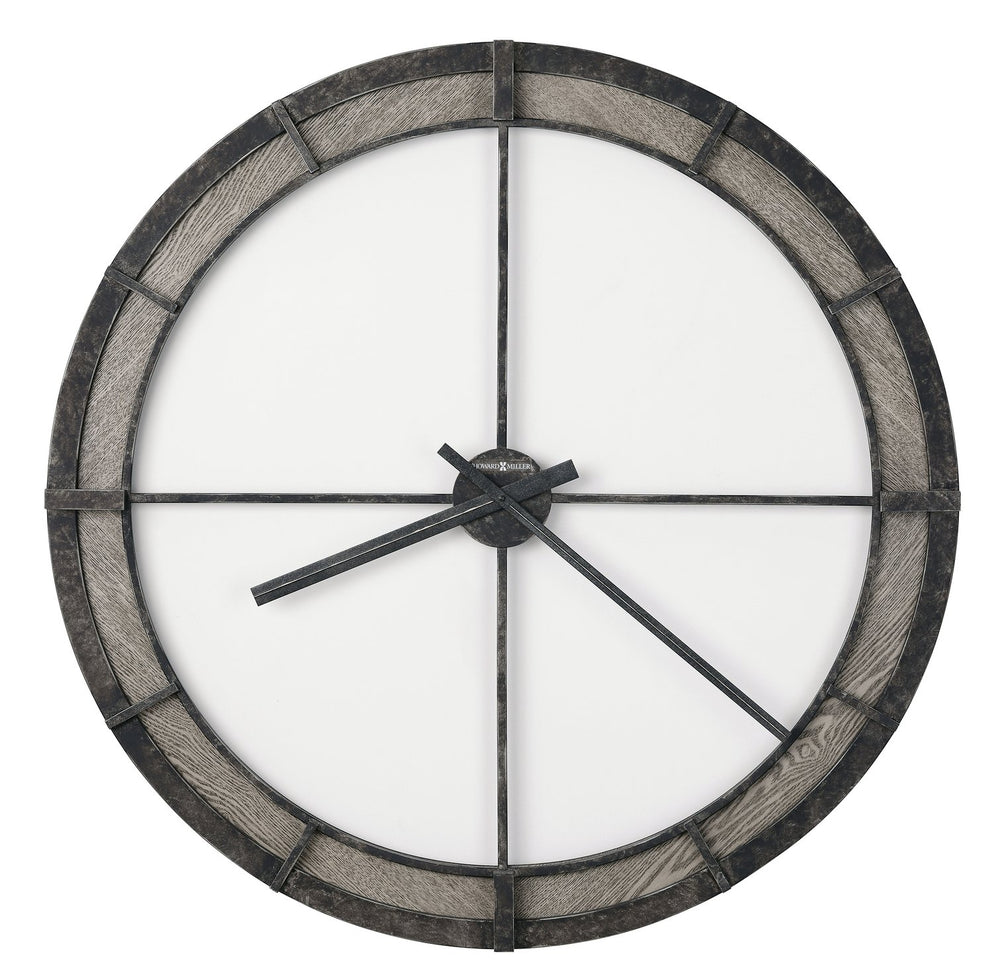 Hekman Furniture 625783 Howard Miller Mara Wall Clock - Elegant Aged Iron Frame, 30-inch, Quartz Movement Timepiece  Mara Wall Clock 625783