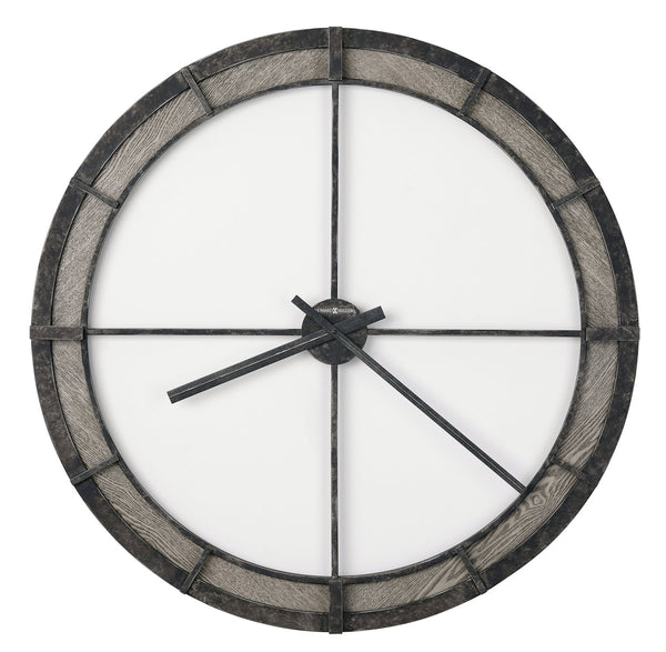Hekman Furniture 625783 Howard Miller Mara Wall Clock - Elegant Aged Iron Frame, 30-inch, Quartz Movement Timepiece  Mara Wall Clock 625783