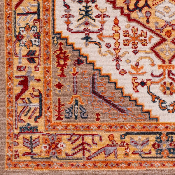 Livabliss Patina Traditional Motif Machine Woven Polyester Accent Rug for Entryway or Bedside PIA2310-23
