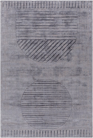 Surya Pier 10' X 14' Handmade Viscose Rug - Plush, Elegant, And Easy-to-clean For Any Home Décor Style Slate Gray Viscose Pie2300-1215