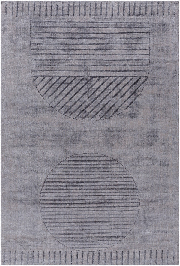 Surya Pier 10' X 14' Handmade Viscose Rug - Plush, Elegant, And Easy-to-clean For Any Home Décor Style Slate Gray Viscose Pie2300-1215