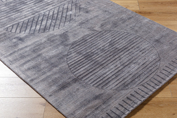Surya Pier 10' X 14' Handmade Viscose Rug - Plush, Elegant, And Easy-to-clean For Any Home Décor Style Slate Gray Viscose Pie2300-1215