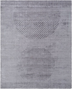 Surya Pier 10' X 14' Handmade Viscose Rug - Plush, Elegant, And Easy-to-clean For Any Home Décor Style Slate Gray Viscose Pie2300-810