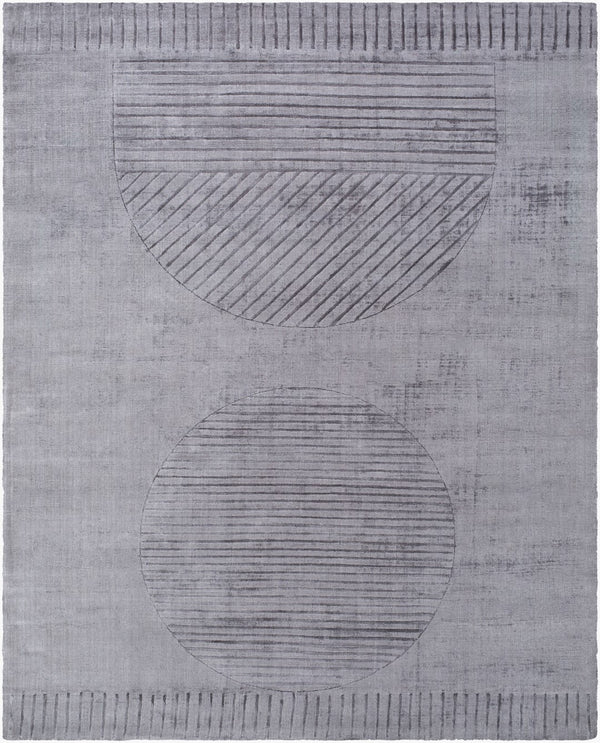 Surya Pier 10' X 14' Handmade Viscose Rug - Plush, Elegant, And Easy-to-clean For Any Home Décor Style Slate Gray Viscose Pie2300-810