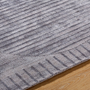 Surya Pier 10' X 14' Handmade Viscose Rug - Plush, Elegant, And Easy-to-clean For Any Home Décor Style Slate Gray Viscose Pie2300-1215