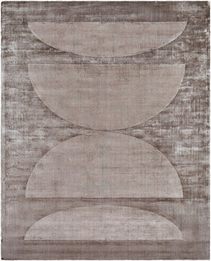 Surya Pier 10' X 14' Handmade Viscose Rug - Plush, Elegant, And Easy-to-clean For Any Home Décor Style Taupe Viscose Pie2301-810