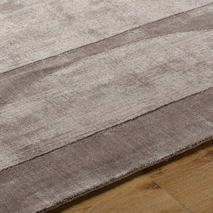 Surya Pier 10' X 14' Handmade Viscose Rug - Plush, Elegant, And Easy-to-clean For Any Home Décor Style Taupe Viscose Pie2301-810