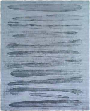 Surya Pier 10' X 14' Handmade Viscose Rug - Plush, Elegant, And Easy-to-clean For Any Home Décor Style Slate Gray Viscose Pie2302-810