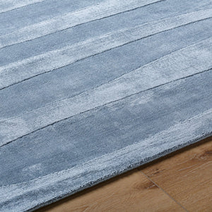 Surya Pier 10' X 14' Handmade Viscose Rug - Plush, Elegant, And Easy-to-clean For Any Home Décor Style Slate Gray Viscose Pie2302-810