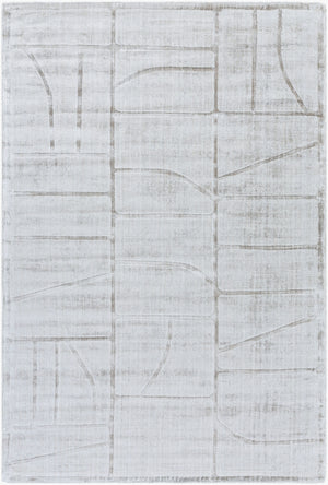 Surya Pier 10' X 14' Handmade Viscose Rug - Plush, Elegant, And Easy-to-clean For Any Home Décor Style Ivory Viscose Pie2304-1014