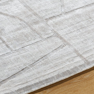 Surya Pier 10' X 14' Handmade Viscose Rug - Plush, Elegant, And Easy-to-clean For Any Home Décor Style Ivory Viscose Pie2304-1014