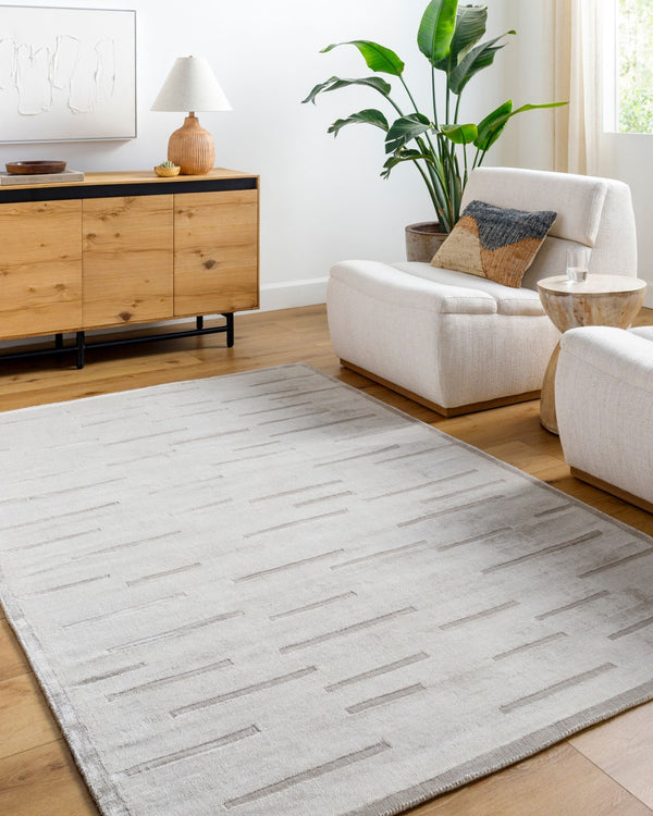 Surya Pier 10' X 14' Handmade Viscose Rug - Plush, Elegant, And Easy-to-clean For Any Home Décor Style Ivory Viscose Pie2305-576