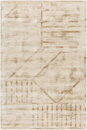 Surya Pier 10' X 14' Handmade Viscose Rug - Plush, Elegant, And Easy-to-clean For Any Home Décor Style Beige Viscose Pie2306-1215