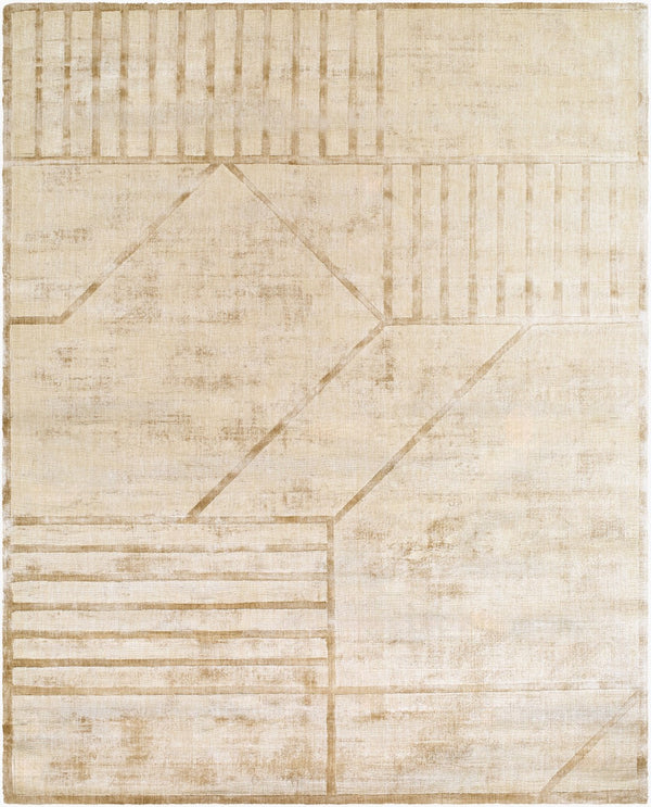 Surya Pier 10' X 14' Handmade Viscose Rug - Plush, Elegant, And Easy-to-clean For Any Home Décor Style Beige Viscose Pie2306-810