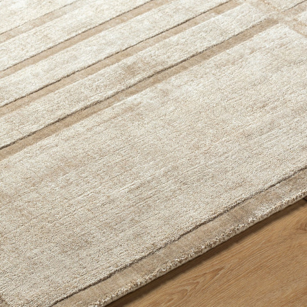 Surya Pier 10' X 14' Handmade Viscose Rug - Plush, Elegant, And Easy-to-clean For Any Home Décor Style Beige Viscose Pie2306-1215