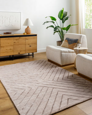 Surya Pier 10' X 14' Handmade Viscose Rug - Plush, Elegant, And Easy-to-clean For Any Home Décor Style Taupe Viscose Pie2307-576
