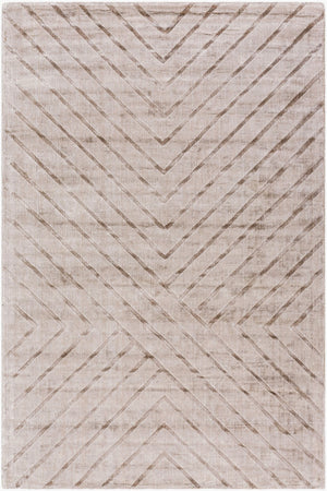 Surya Pier 10' X 14' Handmade Viscose Rug - Plush, Elegant, And Easy-to-clean For Any Home Décor Style Taupe Viscose Pie2307-576