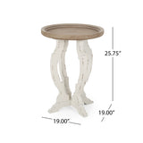 Christopher Knight Home® - Noble House - Purdin French Country Accent Table with Round Top