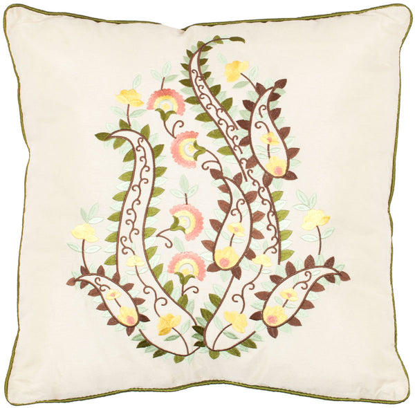 Safavieh Parides Pillow - Set of 2 Creme PIL873A-1818-SET2