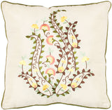 Safavieh Parides Pillow - Set of 2 Creme PIL873A-1818-SET2