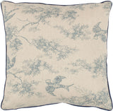 Safavieh Katie Pillow - Set of 2 Blue PIL882B-1818-SET2