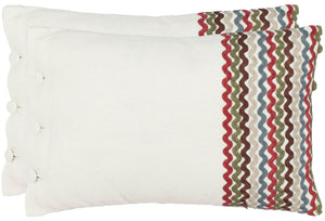 Safavieh Missy Pillow - Set of 2 Multi PIL885A-1319-SET2