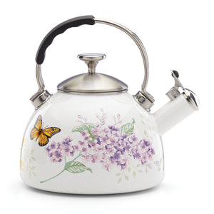 Lenox Butterfly Meadow Tea Kettle Multi, WHITE METAL 886454