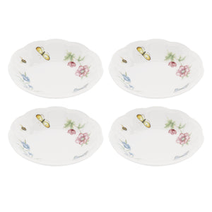 Lenox Butterfly Meadow Fruit Bowls, Set of 4 Multi, WHITE PORCELAIN 895705