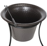 Safavieh Barbados Fire Pit Bronze/Black PIT1010A