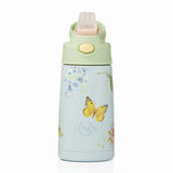 Lenox Butterfly Meadow Light Blue Stainless Steel Kids Water Bottle Blue, BLUE METAL 895741