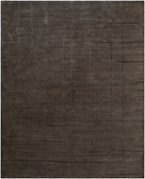 Surya Prive Hand Woven Wool Rayon Blend Area Rug Artisan Low Pile for Living Room Decor 8' x 10' Rectangle PIV2305-810