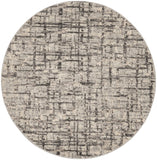 Nourison Calvin KleinCK950 Rush CK952 Machine Made Power-loomed No Border Indoor Only Modern  Rug Ivory,Grey, Ivory Grey High Pile, 100% Polypropylene,Low Pile, 100% Polyester 99446819048