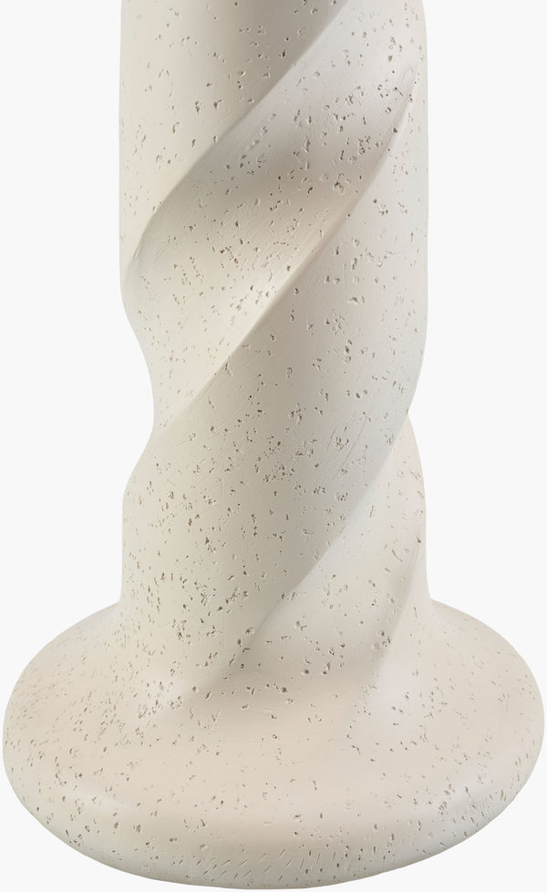 Surya Piox Elegant 63" Traditional Floor Lamp – Resin Design, Linen Shade & Cozy Glow For Any Room Body, Cream,Shade, White,Finial, Cream,Harp, Metallic ,Nickel,Cord, Translucent Resin,Linen,Linen,Linen,Plastic,Resin Pix-001