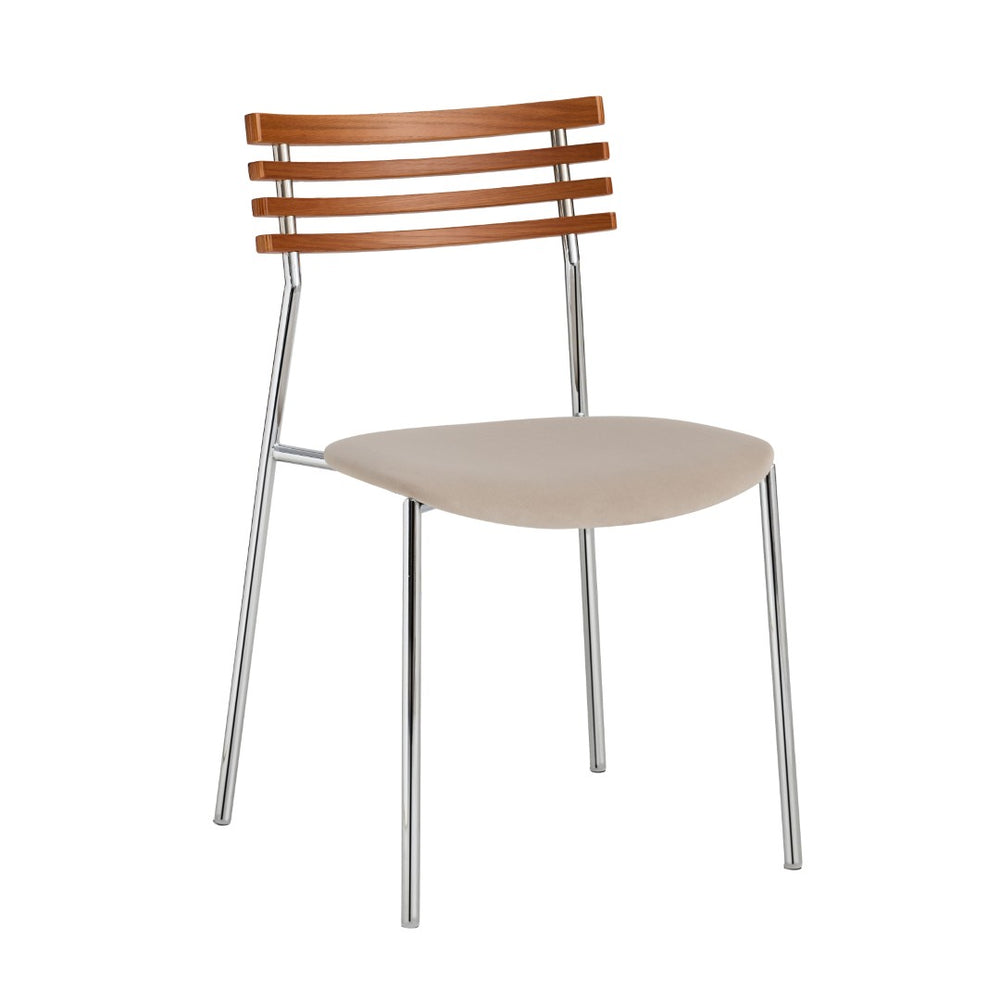 Pasargad Home Saga 2-piece Accent Chair Set – Modern Minimalism In Soft Beige Elegance For Any Space Silver Metal & Wood Pj-1030