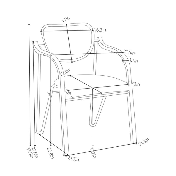 Pasargad Gifu Beige/Brown Armchair - Scandinavian Inspired Design For Modern Minimalist Spaces Beige Metal & Wood Pj-1032
