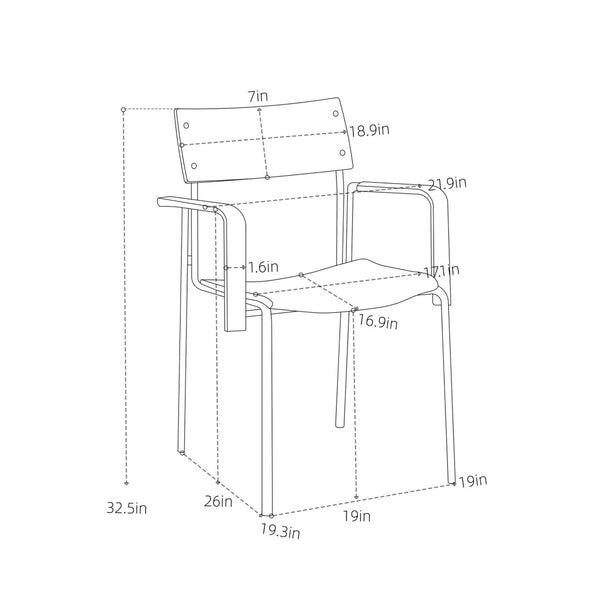 Pasargad Kyoto 2-piece Armchair Set – Elegant Beige & Brown Design For Modern Interiors Beige Metal & Wood Pj-1033-1