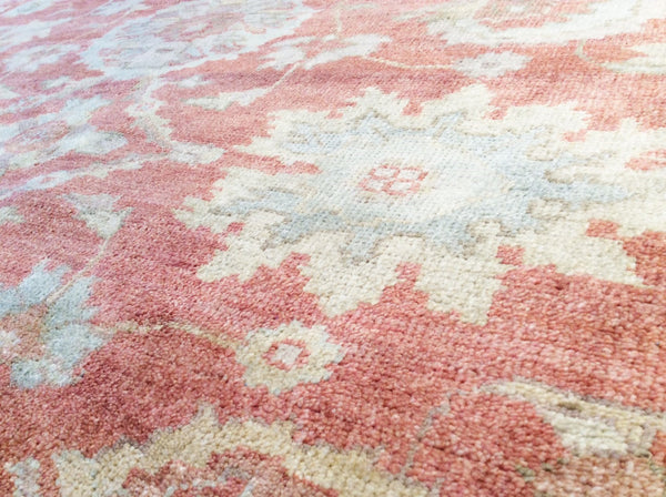 Pasargad Home Sultanabad Hand-knotted Area Rug – Luxurious Rust Lamb's Wool, 12'1" X 14'11" Charm   Pj-504 12x15