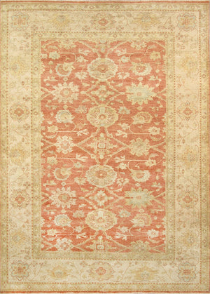 Pasargad Sultanabad Collection Hand-knotted Wool Area Rug - Timeless Elegance 8'2" X 10'1"   Pj-504 8x10