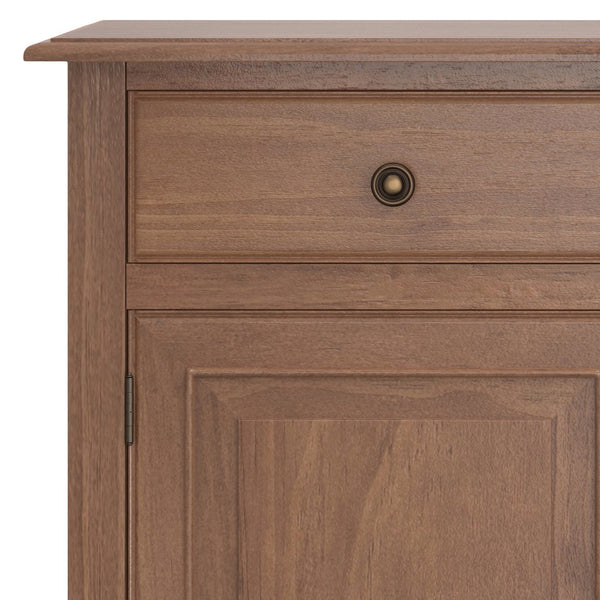 English Elm Connaught Solid Wood Entryway Storage Cabinet - Handcrafted British Colonial Design, Versatile & Stylish B136P158543