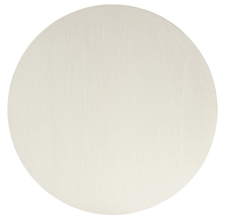 Hooker Furniture Serenity Laguna Round Dining Table With Sandblasted Shell Top & Lagoon Faux Stone Pedestal, Seats 6 6350-75201-02