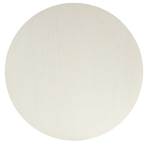 Hooker Furniture Serenity Laguna Round Dining Table With Sandblasted Shell Top & Lagoon Faux Stone Pedestal, Seats 6 6350-75201-02