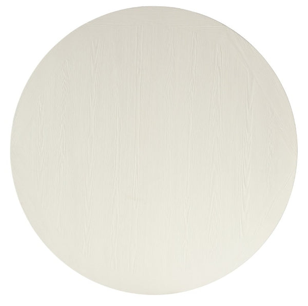 Hooker Furniture Serenity Laguna Round Dining Table With Sandblasted Shell Top & Lagoon Faux Stone Pedestal, Seats 6 6350-75201-02