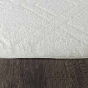 Pasargad Home Turkish Shag Collection: Luxurious Ivory/Grey Area Rug For Ultimate Comfort & Style   Pjc-208 9x12