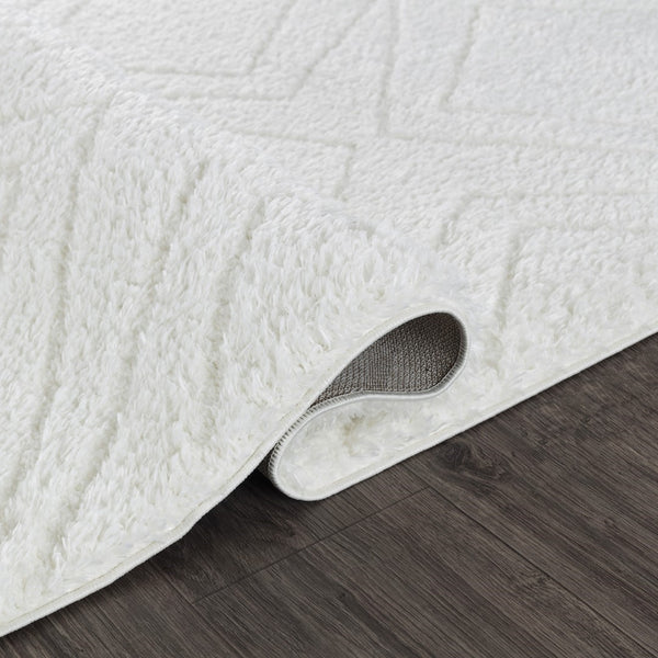 Pasargad Home Turkish Shag Collection: Luxurious Ivory/Grey Area Rug For Ultimate Comfort & Style   Pjc-220 12x15