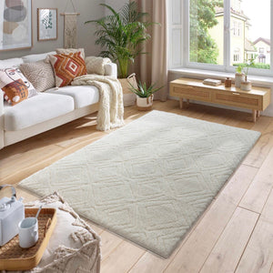 Pasargad Home Turkish Shag Collection: Luxurious Ivory/Grey Area Rug For Ultimate Comfort & Style   Pjc-220 12x15