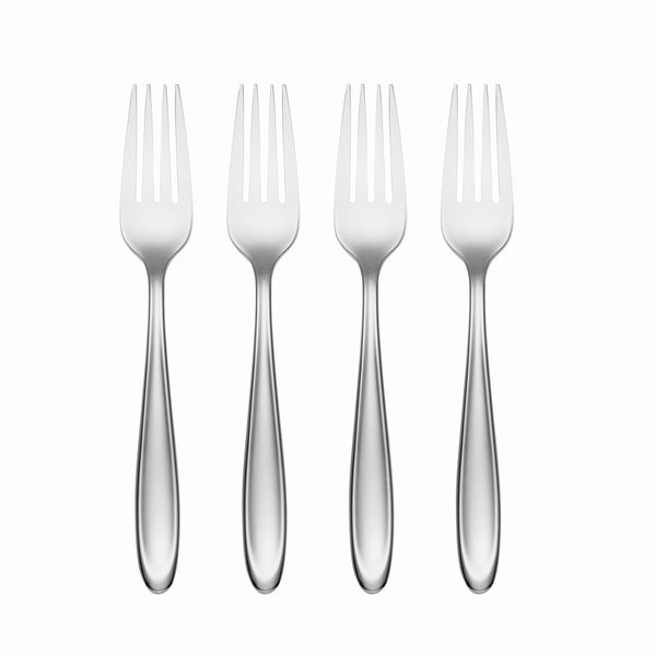 Lenox Cantera Salad Forks, Set of 4 Metallic, STAINLESS METAL 894847